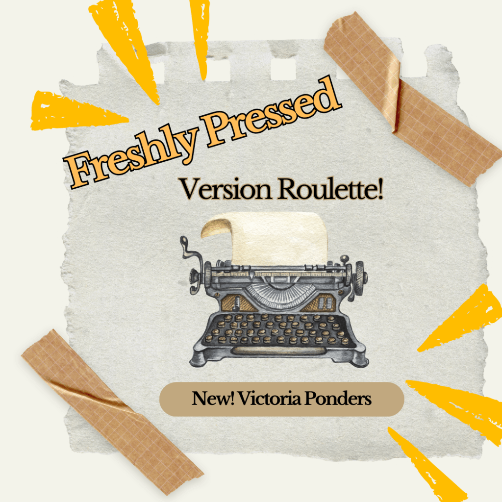 Freshly Pressed? Thanks So Much!
